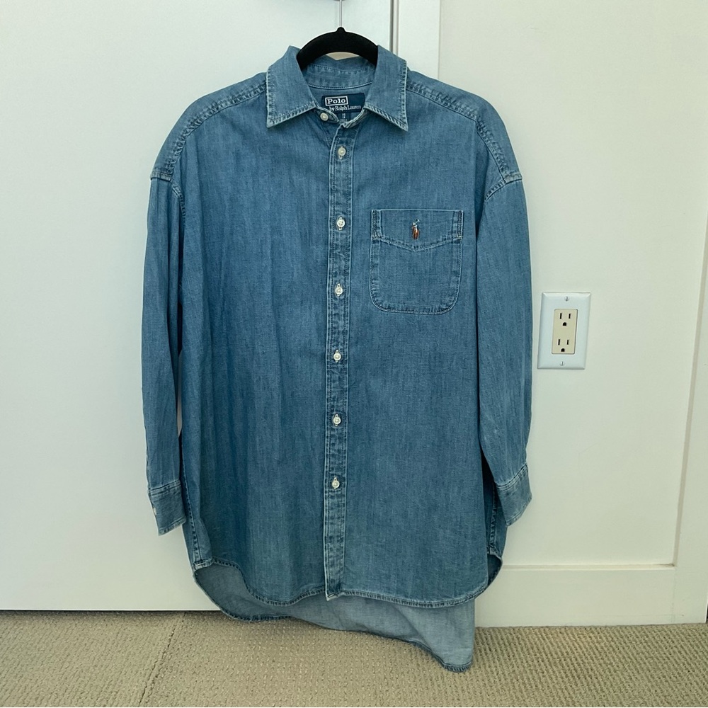 Ralph Lauren Oversized Denim Shirt